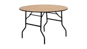 4' Round Table Wood rental Southern Utah, UT