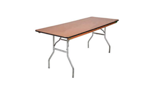 6' Banquet Table Wood rental Southern Utah, UT