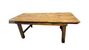 7' Farmhouse Foldable Table (7'X36")- Dark Walnut rental Southern Utah, UT