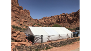 10'X20' Solid White Sidewall rental Southern Utah, UT