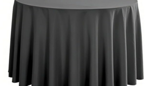 90" Round Cotton Poly Pewter rental Southern Utah, UT