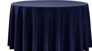 108" Round Cotton Poly Navy rental Southern Utah, UT