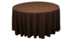 120" Round Cotton Poly Chocolate rental in Southern Utah, UT