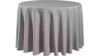 120" Round Cotton Poly Grey rental in Southern Utah, UT