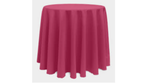 120" Round Cotton Poly Magenta rental Southern Utah, UT