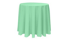 120" Round Cotton Poly Mint rental in Southern Utah, UT