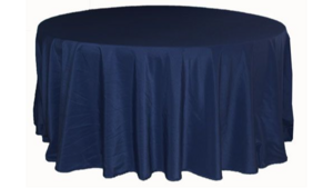 120" Round Cotton Poly Navy rental Southern Utah, UT