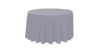 120" Round Cotton Poly Pewter Grey rental in Southern Utah, UT