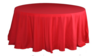 120" Round Cotton Poly Red rental in Southern Utah, UT