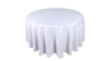 120" Round Cotton Poly White Jo rental in Southern Utah, UT