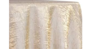 120" Round Irides Crush Champagne Gold rental Southern Utah, UT