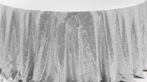 120" Round Sequin Silver rental Southern Utah, UT