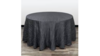 120" Round Crinkle Taff Black rental in Southern Utah, UT