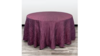 120" Round Crinkle Taff Burgandy rental in Southern Utah, UT