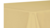60X120 Banquet Cotton Poly Champagne rental in Southern Utah, UT