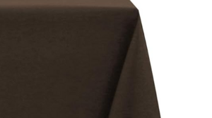 60X120 Banquet Cotton Poly Chocolate rental Southern Utah, UT