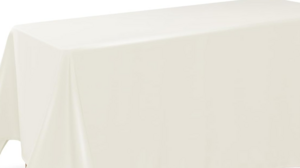90X108 Banquet Cotton Poly Ivory rental Southern Utah, UT