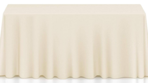 90X132 Cotton Poly Ivory rental Southern Utah, UT