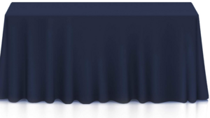 90X132 Cotton Poly Navy rental Southern Utah, UT