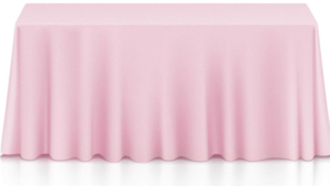 90X132 Cotton Poly Pink rental Southern Utah, UT