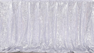90X132 Sequin Silver rental Southern Utah, UT