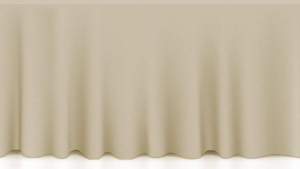 90X156 Banquet Cotton Poly Champagne rental Southern Utah, UT