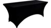 90X156 Banquet Spandex Black rental in Southern Utah, UT
