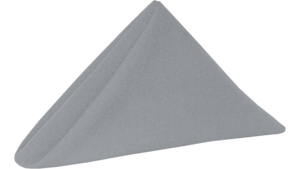 Napkin Cotton Poly Pewter Grey rental Southern Utah, UT