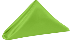 Napkin Satin Apple Green rental Southern Utah, UT