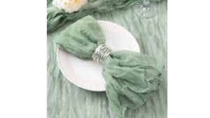 Napkin Cheesecloth Sage rental Southern Utah, UT