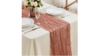 Table Runner Cheesecloth Dusty Rose rental in Southern Utah, UT