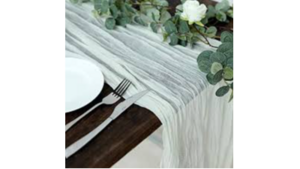 Table Runner Cheesecloth Ivory rental Southern Utah, UT