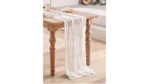 Table Runner Cheesecloth White rental Southern Utah, UT