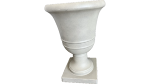 Urn Grey Resin 24" High 15" Opening rental Southern Utah, UT