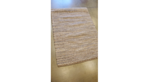Rug #31 Woven Jute Tweed Pattern 5'X7' rental Southern Utah, UT