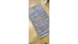 Rug #4 Navy Blue And Tan 2.5X5 rental Southern Utah, UT