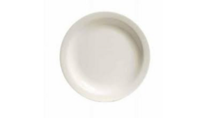 Dinnerware-Dinner Plate Thin Rim White rental Southern Utah, UT