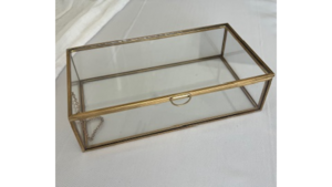 Gold And Glass Card Box rental Southern Utah, UT