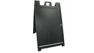 A-Frame Sign Holder Black Resin rental Southern Utah, UT