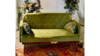 Loveseat Green Velvet Wood Legs rental in Southern Utah, UT