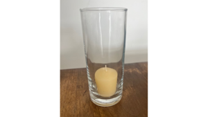 Glass Clear Votive Candle Holder Tall 5.5" rental Southern Utah, UT