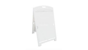 A-Frame Sign Holder White Resin rental Southern Utah, UT