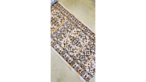 Rug #5 #6 #10 Beige Cream And Black 2X5 rental Southern Utah, UT