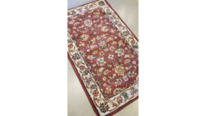 Rug #14 Burgandy Cream And Sage Green 3X5 rental Southern Utah, UT