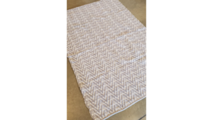 Rug #19 Gray Chevron 4X6 rental Southern Utah, UT