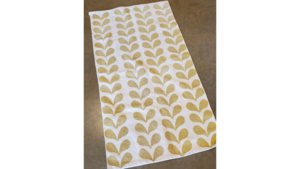 Rug #27 Gold And Cream 2.3X4.5 rental Southern Utah, UT