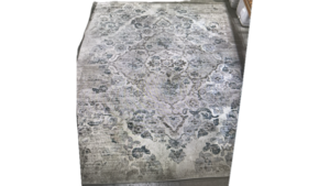 Rug #42 Blue Cream And Beige 10X3.5 rental Southern Utah, UT