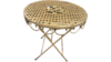 Gold Metal Folding Garden Bistro Table rental in Southern Utah, UT