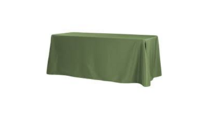 90 X 132 Cotton Poly Willow rental Southern Utah, UT