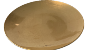 Large Gold Platter 17" rental Southern Utah, UT